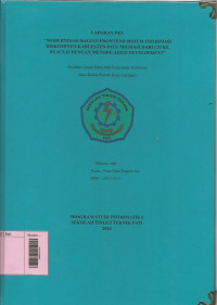 Image of Modernisasi Bagian Frontend Sistem Informasi Diskominfo Kabupaten Pati : Migrasi Dari C13 Ke React.JS Dengan Metode Agile Development