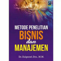 Image of Metode Penelitian Bisnis dan Manajemen