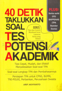 Image of 40 Detik Taklukkan Soal TPA