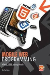 Image of Mobile Web Programming: HTML5,CSS3, Jquery Mobile