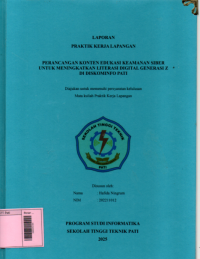 Image of Perancangan Konten Edukasi Keamanan Siber Untuk Meningkatkan Literasi Digital Generasi Z di Diskominfo Pati