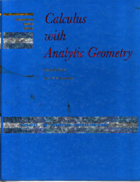 Image of Calculus With Analytic Geometry