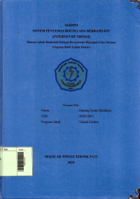 Image of Sistem Penyemai Biji Selada Berbasis IOT (Internet Of Things)