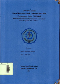 Image of Sistem Monitoring Listrik Tiga Phase Jarak Jauh Menggunakan Sensor PZEM004T