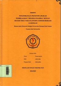 Image of Pengembangan Prototype Aplikasi Pembelajaran 