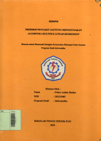 Image of Prediksi Penyakit Jantung Menggunakan Algoritma Multiple Linear Regression